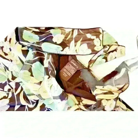 SPEECHLESS Womans GREEN HALTER Sun Dress Lightweight LINED Back Sash tie size 9 - Picture 7 of 7